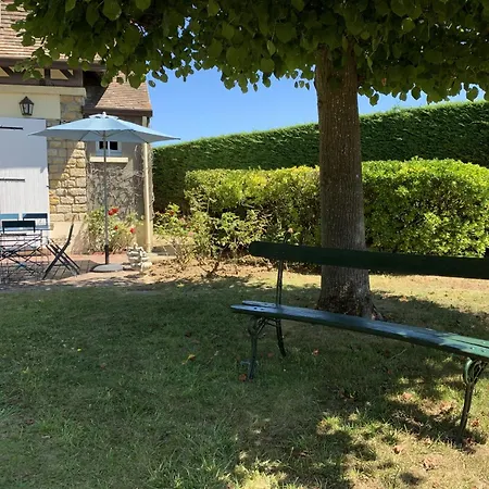 Avec Jardin A Cabourg, Proche Et Centre - Fr-1-487-324 Cabourg